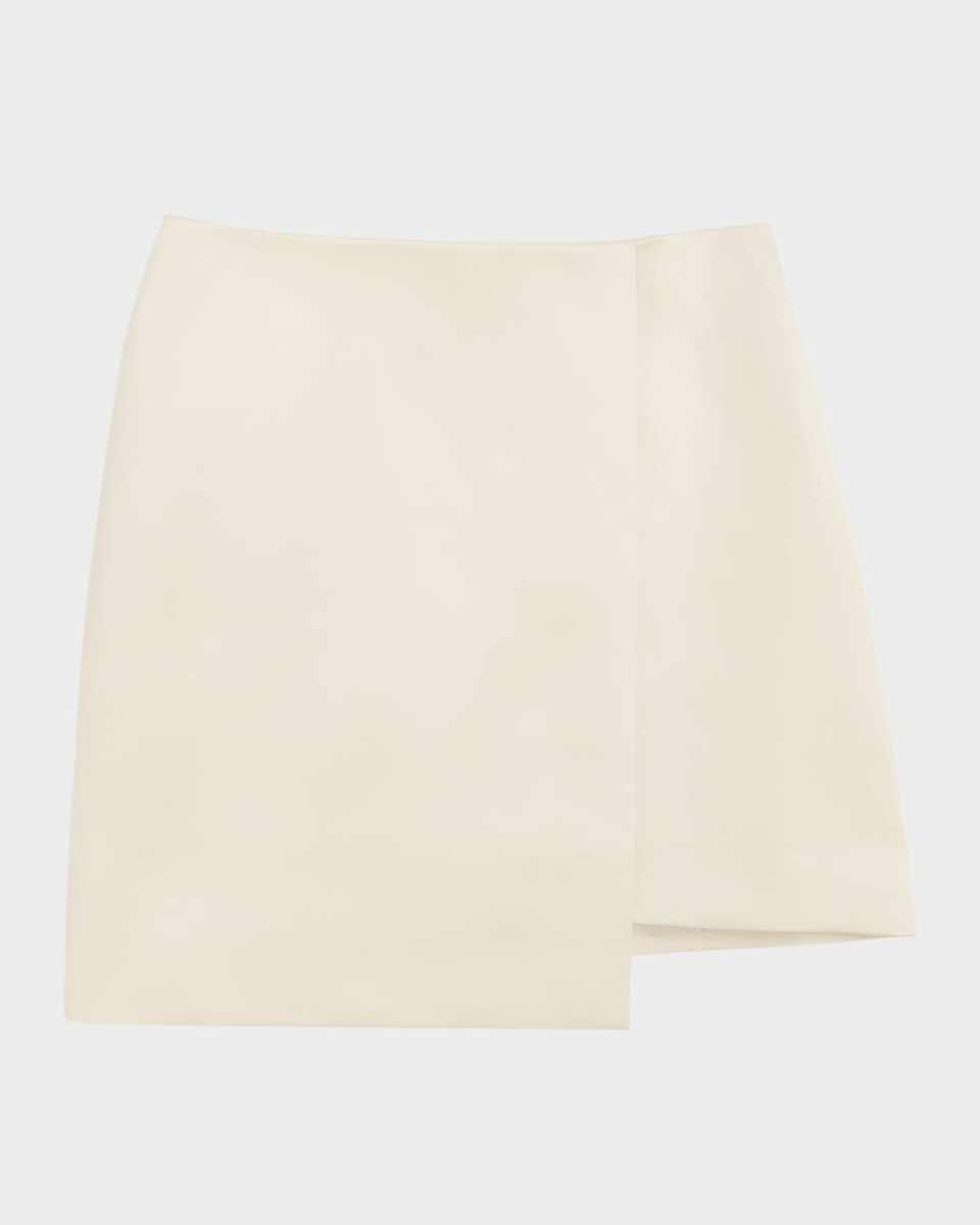Raye Asymmetric A-Line Mini Skirt